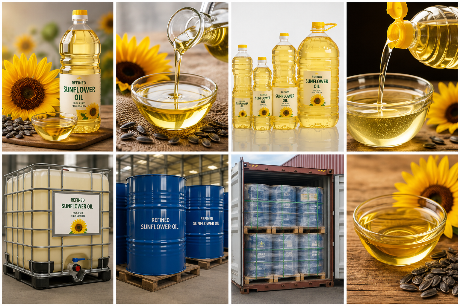 Refined Sunflower Oil supplier